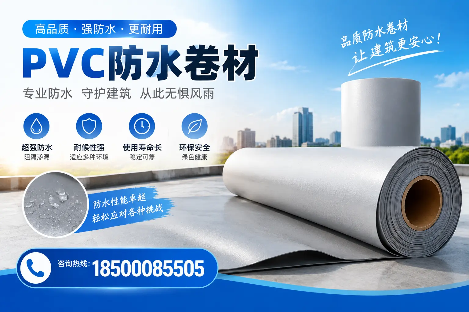 如何选择高质量的PVC防水卷材？昭通消费者必看指南
